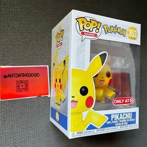 Funko Pop Target pokemon  Pikachu Figure - Yellow #353